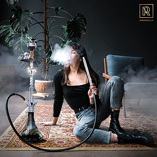 Molassefänger 18 8 Schliff – Shisha Molassefänger 18/8 Schliff Rose Gold Diamant – Pink Vorkühler extra gehärtetes… – Bild 7