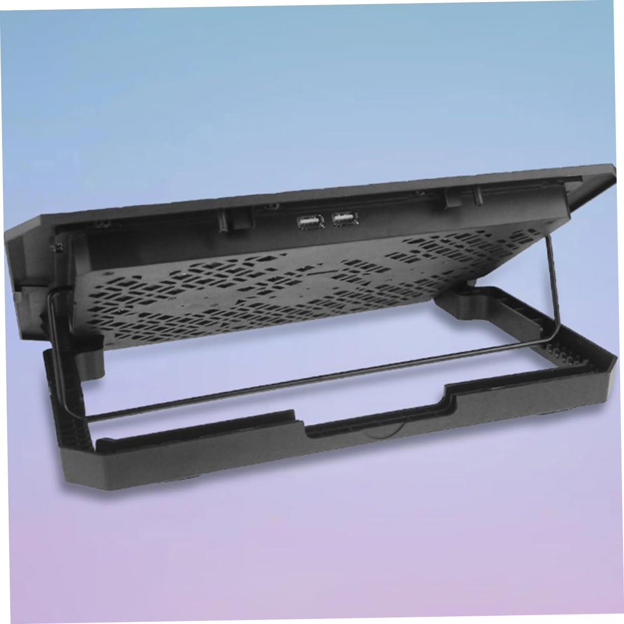 Soporte de Enfriamiento para Portátil 15, 6 Pulgadas Abs Negro | Ventilador de Soporte para Portátil, Base Refrigeracion Enfriador para Computadora Celebracion Verano