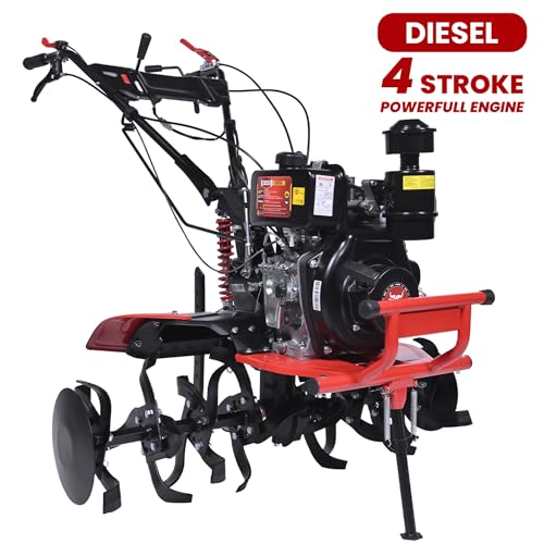 Image of Balwaan Krishi 4 Stroke 6HP Diesel Power Weeder | Electric Start| BP-880E