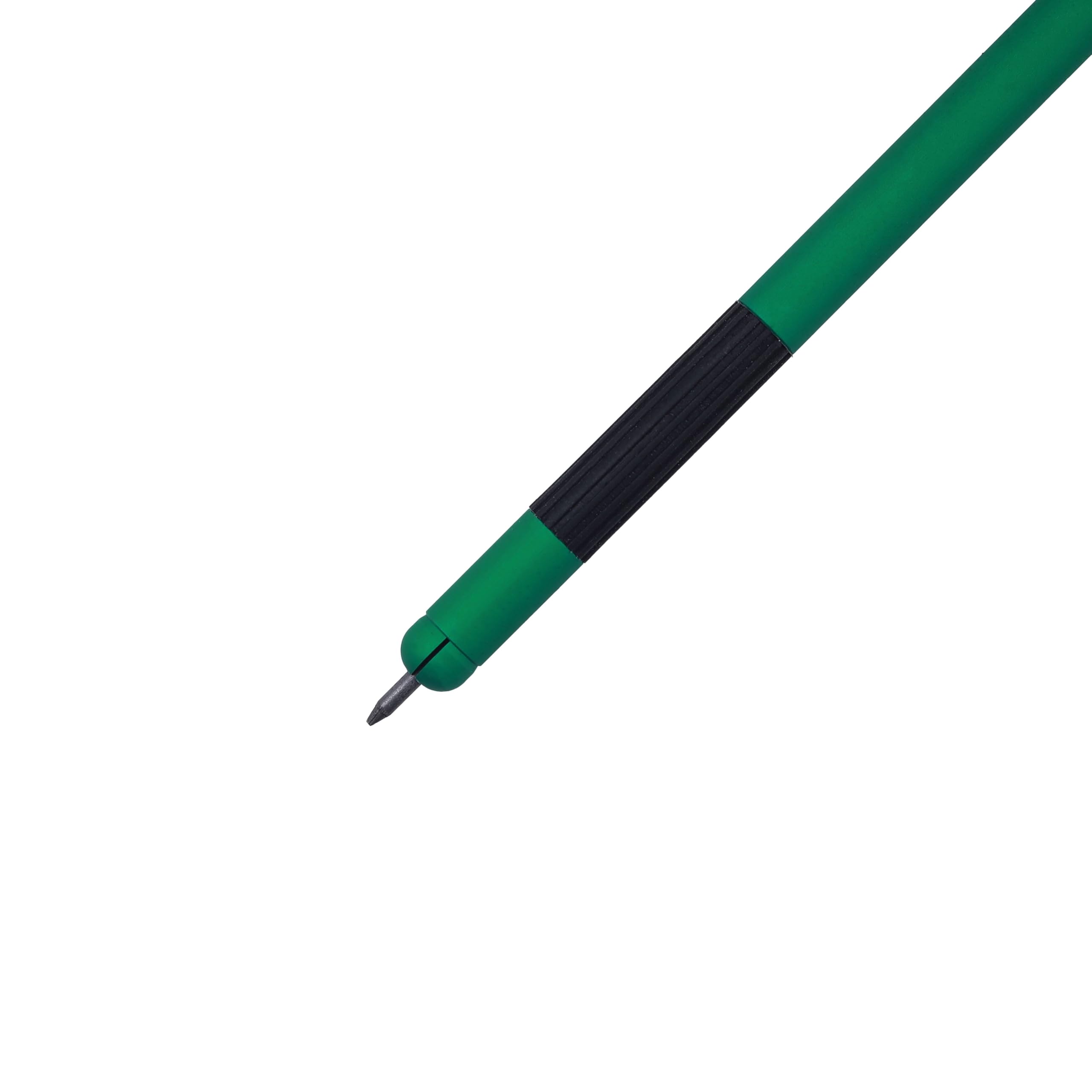 PARAFERNALIA LÍNEA PORTAMINAS 2mm en aluminio anodizado VERDE y detalles en goma- el regalo perfecto