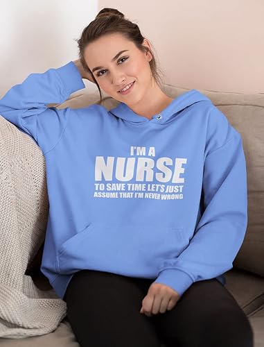 Miniatura 2 de Tstars Sudadera de enfermera para mujer, regalos divertidos para enfermeras, sudadera con capucha para la escuela de enfermería