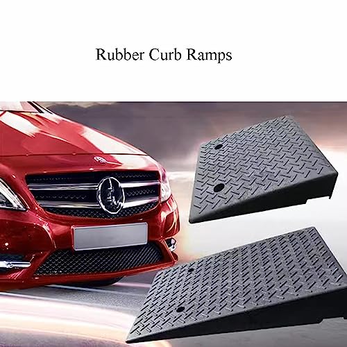 Rampas de acera portátiles para automóviles que evitan roces en bajos y llantas 3