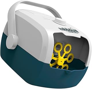 Alasum 1pc Kids Bubble Machine Toys for Kids Bubble Toys Bubble Machine Toy Bubble Maker Toy Tote Bubble Machine Toy Beach Suitcase Child Blue Beach Toys for Kids Bubble Maker Machine Toy