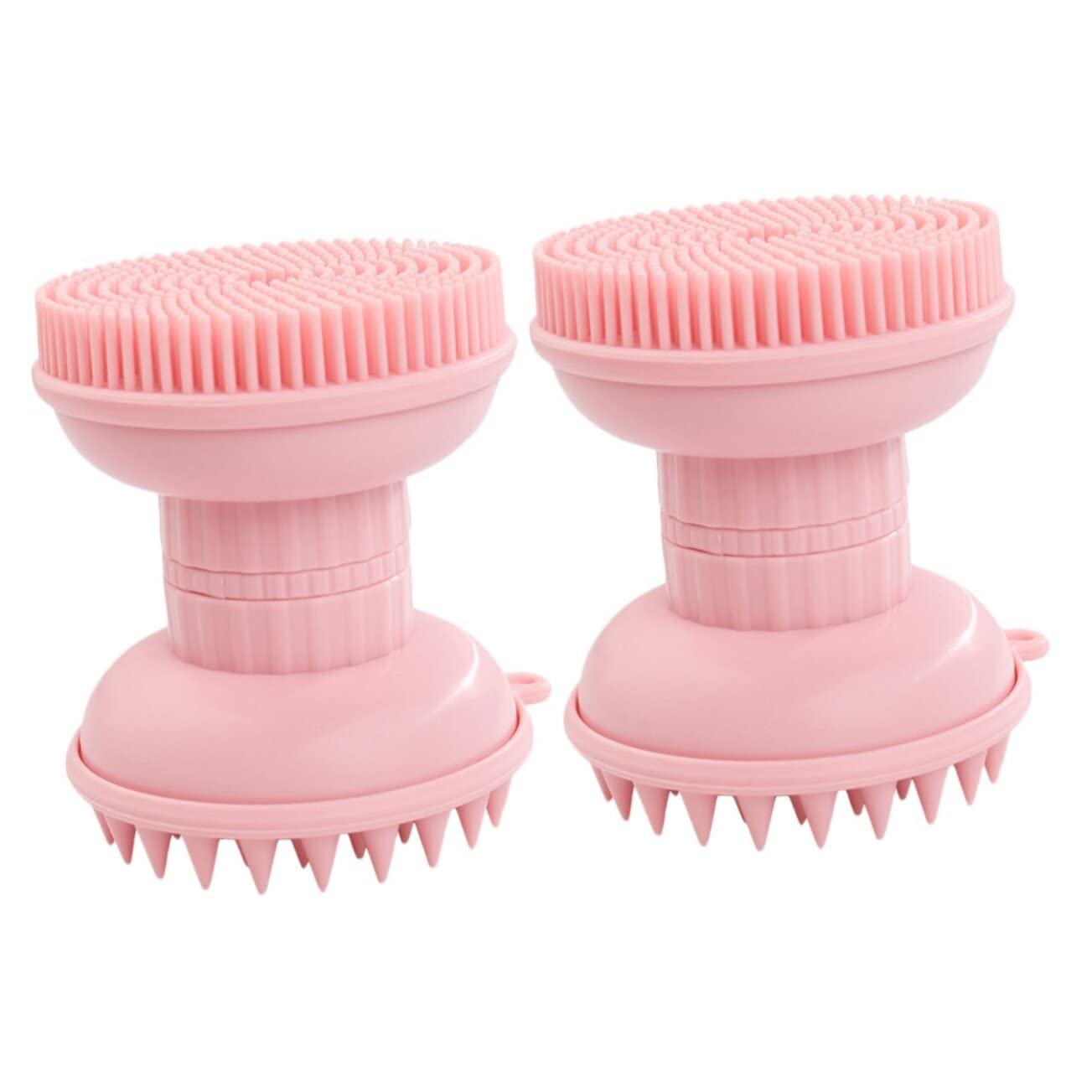 Toyvian 2 Pz Spazzola Da Bagno Tre in Spazzola Esfoliante Per Il Corpo Spazzola Da in Silicone Spazzola Per Massaggi Shampoo Bambino Calze Autoreggenti Gel Di Silice Triplicare