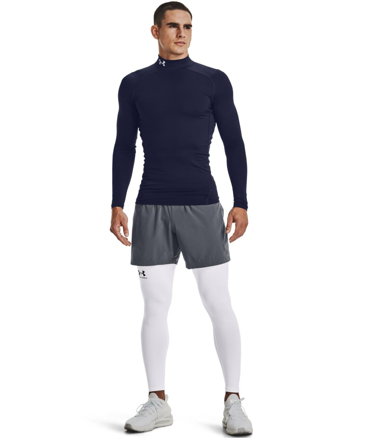 Under Armour ColdGear Armour Compression Mock UA CG Armour Comp Mock Uomo (Pacco da 1)
