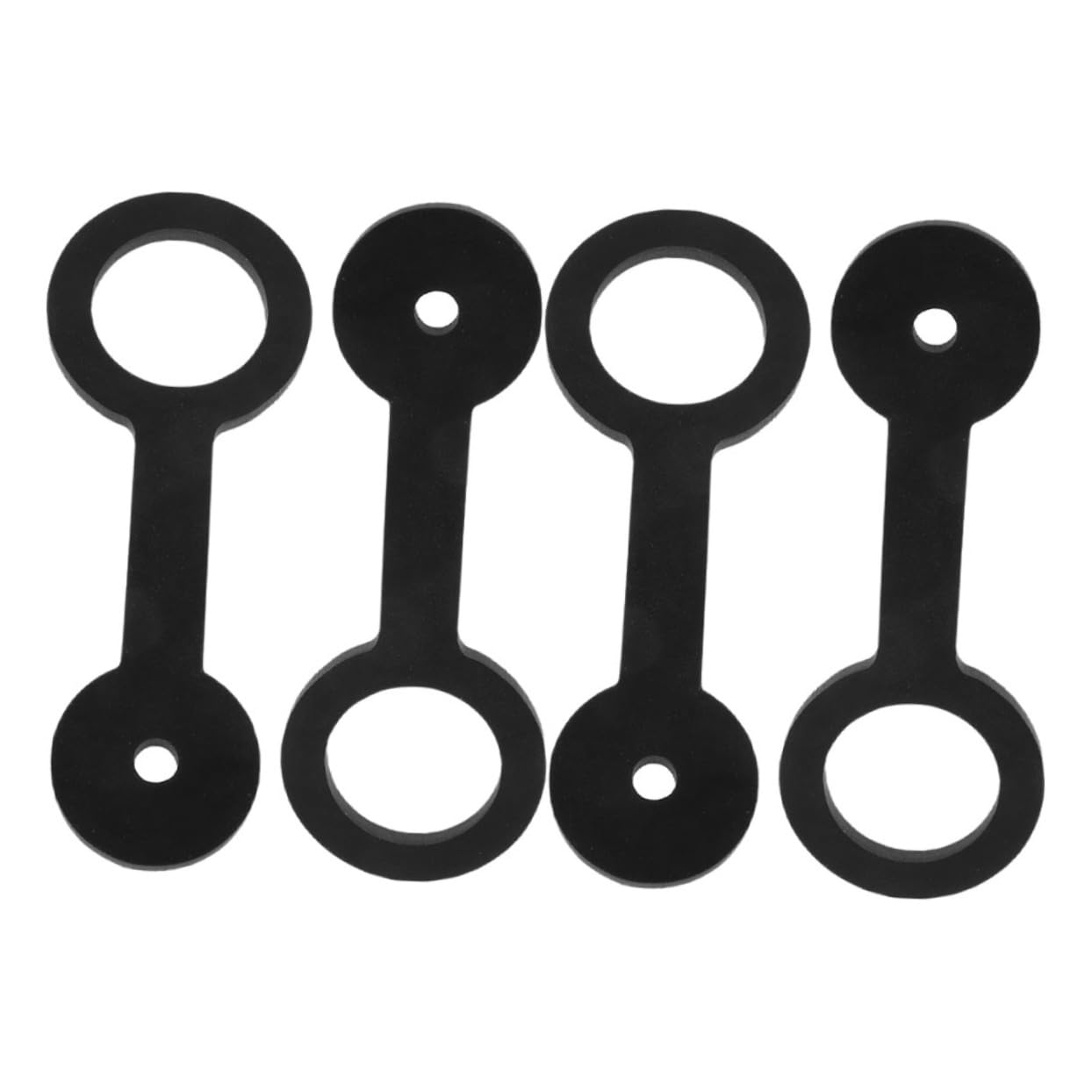 ULTECHNOVO Door Accessories for Rvs 4pcs Shower Door Latch Silicone Rv Door Latches Easy Installation Safety for Travel Trailers