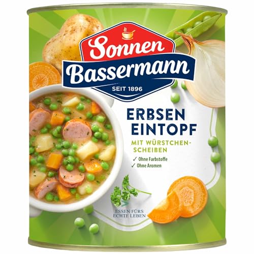 usy Bundle für Sonnen Bassermann Erbsen-Eintopf 6er Pack (6x800g Dose) + usy Block – Bild 4