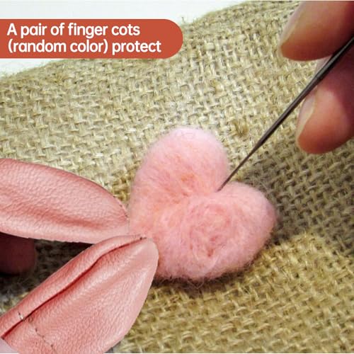 Image of IVICOO Felting Needles,Needle Felting Kit,20 Pcs Set Making Wool Needle Felting Starter Kit with 3 Sizes Felting Needles for Manual DIY.