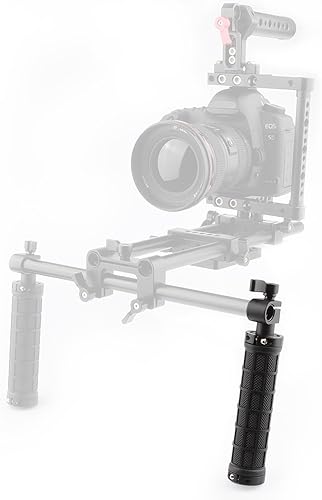 Miniatura 5 de CAMVATE Abrazadera de varilla Mango de mano para soporte de varilla de 0.591 in Montaje en hombro DSLR Rig - 1083