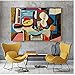 yhyxll Picasso mandolina y Guitarra Arte de Pared Lienzo póster e impresión...