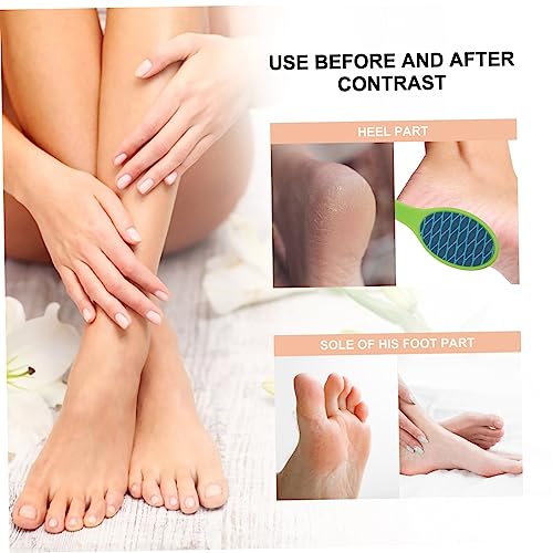 BIUDECO placa de fricção de pedra-pomes arquivo de pé esfoliante de calcanhar pedicuro pedicure puri