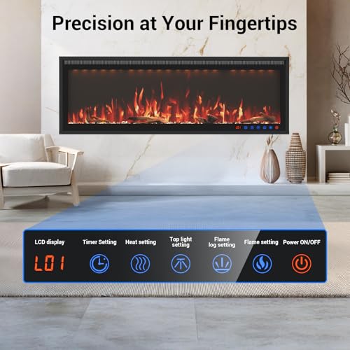 Calefactor Eléctrico Pared Moderno 1500W 120V miniatura 5