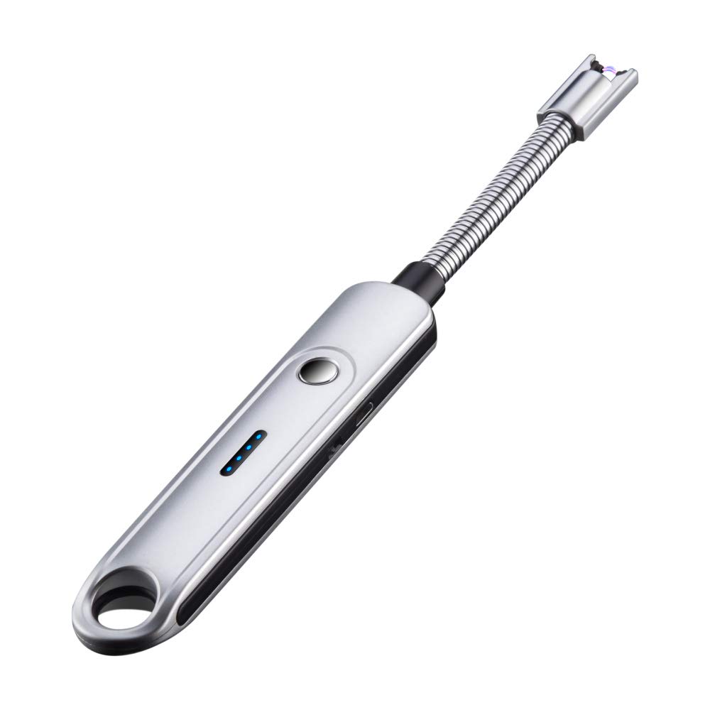 Accendino Ad Arco Elettrico USB Ricaricabile – Plasma Antivento Per Candele, BBQ E Campeggio, Mini E Portatile