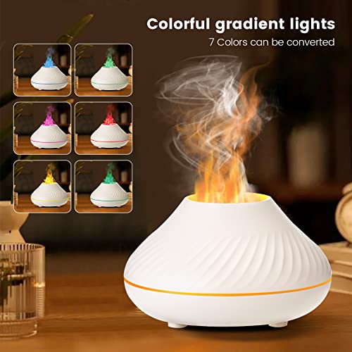 Essential Oil Diffuser Aromatherapy Diffuser: Noiseless 7 Colors Mist Humidifier Portable Aroma Diffuser With Auto Shut Off Protection For Home Office Spa Yoga Bedroom #TOP1