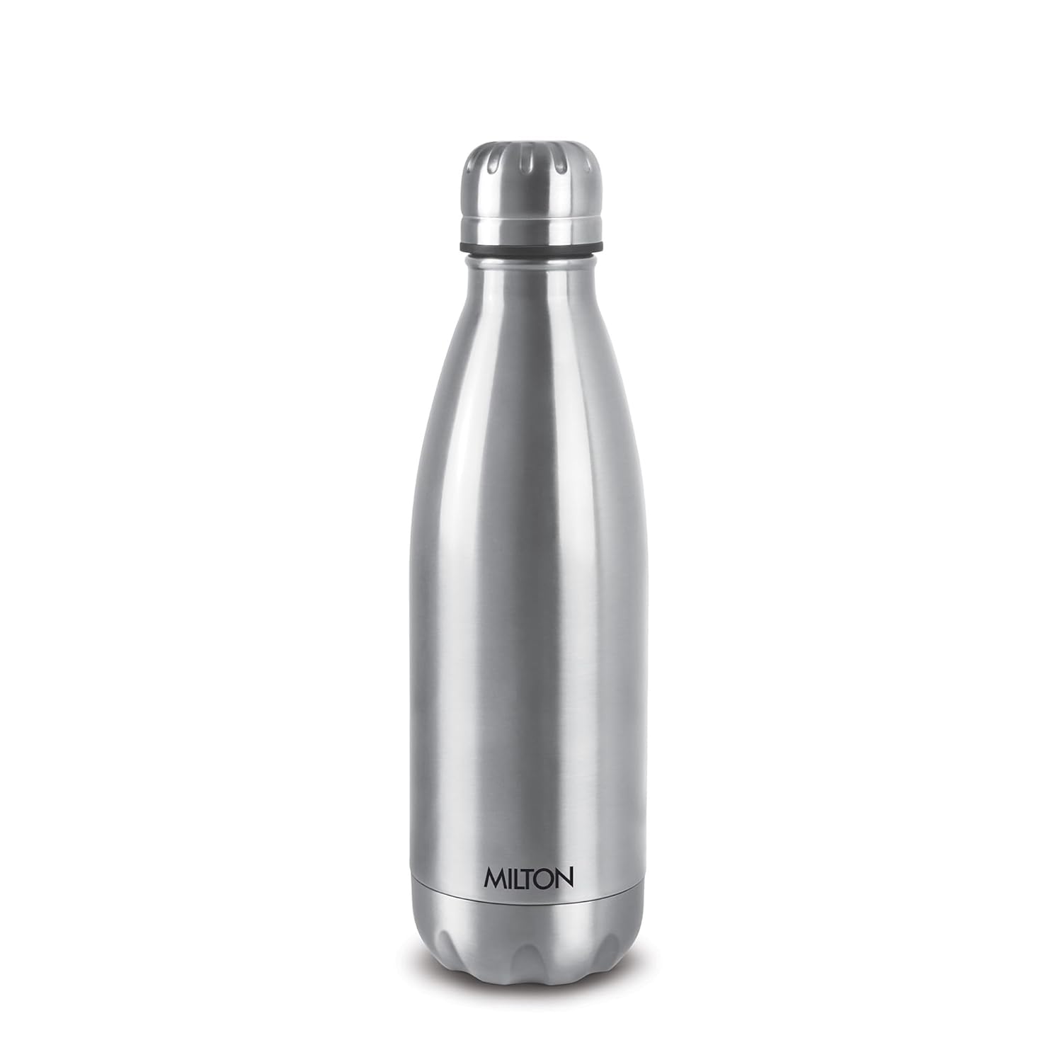 Milton Duo DLX 350 Thermosteel Water Bottle 350 ml, 24 Hr Hot and Cold I Leak Proof Lid, ISI Certified I Vacuum Insulated ...