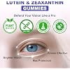 Sugar Free Lutein Gummies 25mg, Lutein and Zeaxanthin Supplements for Eye Health,13-in-1 Eye Care Formula with Omega-3 Bilberry Saffron-Vision Health, Eye Strain,Dry Eyes,Vegan Blueberry Flavor 120 Ct