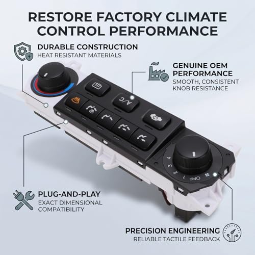 Module de commande de climatisation et chauffage pour modèles 1998-2000 79600 S84 - 2