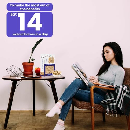 Image of Nutraj Walnut Kernels 500gm Pack Without Shell | Akhrot Giri | Dry Fruits and Nuts | Grocery Items.