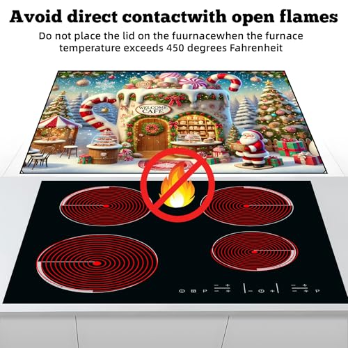 Image of Stove Top Cover for Electric Stove: 28''x20'' Stove Cover Elevate Your Kitchen Reliable Heat Protection,Non-Slip Kitchen Decor (MAI-Z2411224)