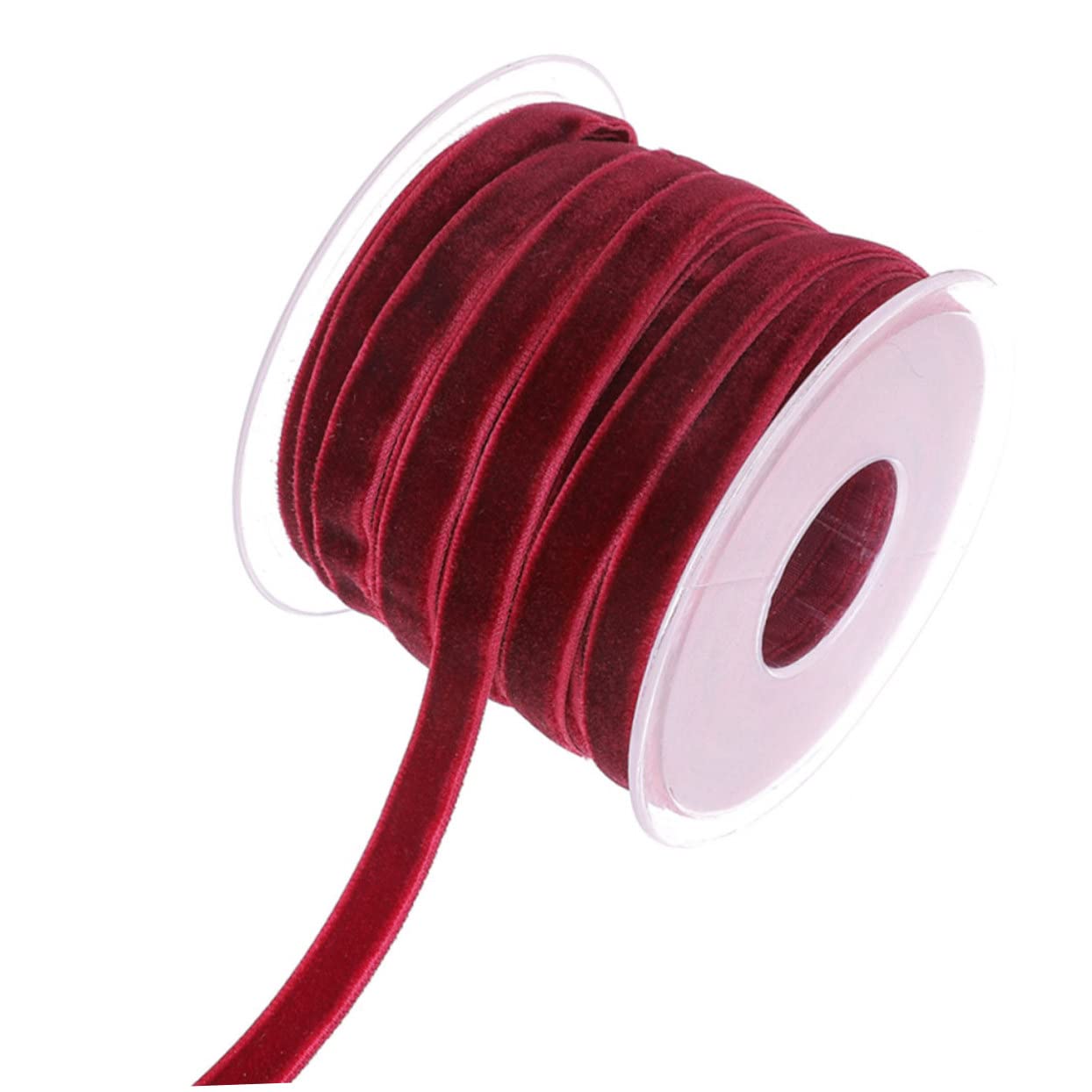 SHINEOFI 3rollos Cinta Yardas Para Manualidades Decoración y Envoltura De Color Vino Para Fiestas y Eventos Especiales