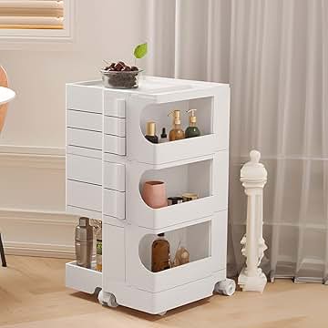 Amazon.co.jp: ボビーワゴン 3段5トレイ