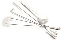 Vista 6 de CFS 4011100 - Cepillo para freidora de alto calor con punta en L, 23 pulgadas, color blanco