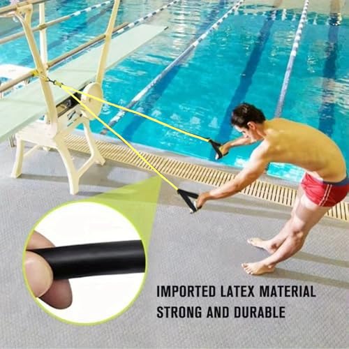 Equipo de entrenamiento para natación con bandas y paletas miniatura 4
