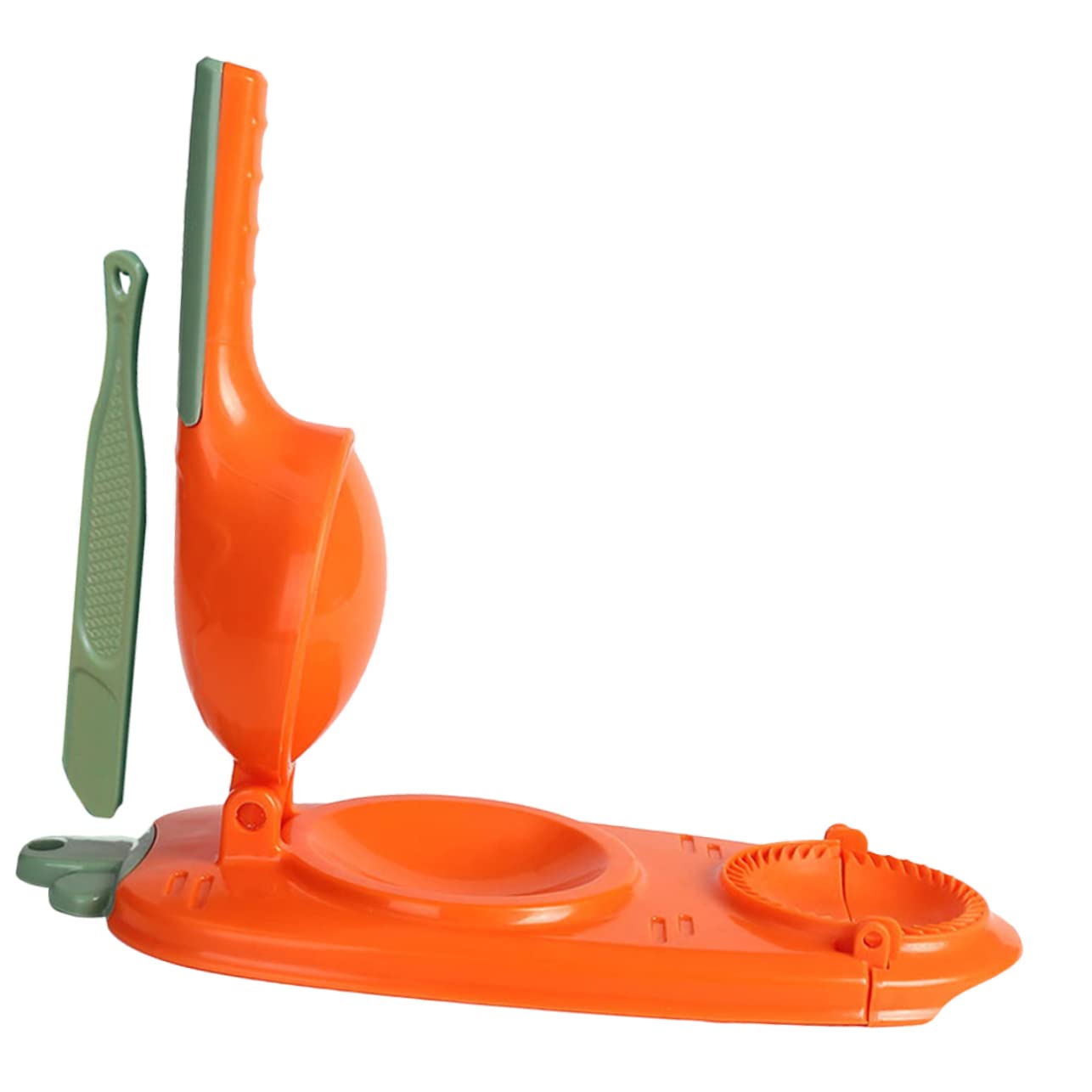 LABRIMP 2-in-1 Dumpling Presser Machine Easy to Use for Home Restaurant Make Perfect Wrappers