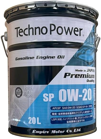 Amazon | Techno Power (テクノパワー) SP 0W-20 20L 全合成油  