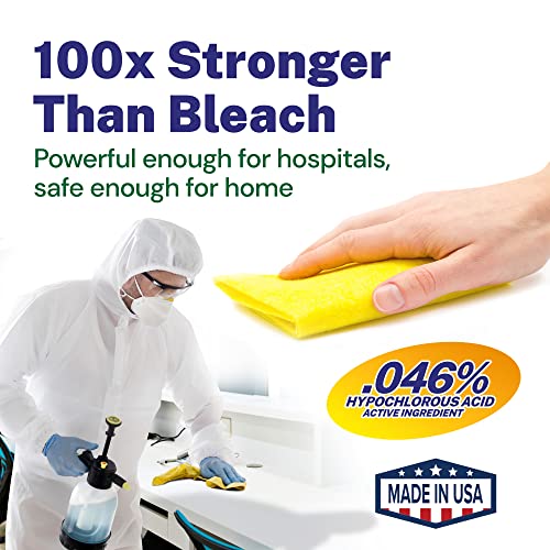 Image of Earth Power Hypochlorous Acid 500 PPM Multipurpose Cleaner - 500 Gallon | Natural & Non-Toxic - Tile, Refrigerator, Shower, Countertop & Floor Cleaner - Family, Food & Pet Safe Cleaning Supplies