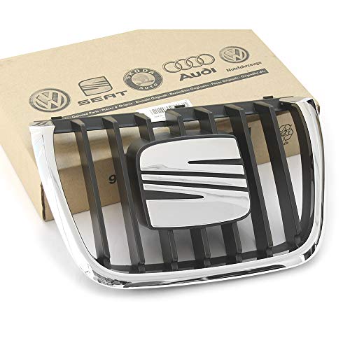 Recambios Originales Seat - Rejilla Parilla Calandra parachoques delantera emblema negro/cromado 7M785365101C