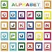 TEYTOY Baby Toy Zoo Series 26pcs Soft Alphabet Cards with Cloth Bag...