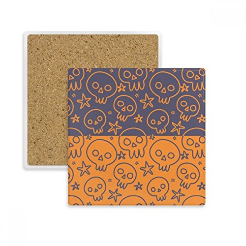 Coaster Tasse cadeau Halloween original dessous de verre carré - 2