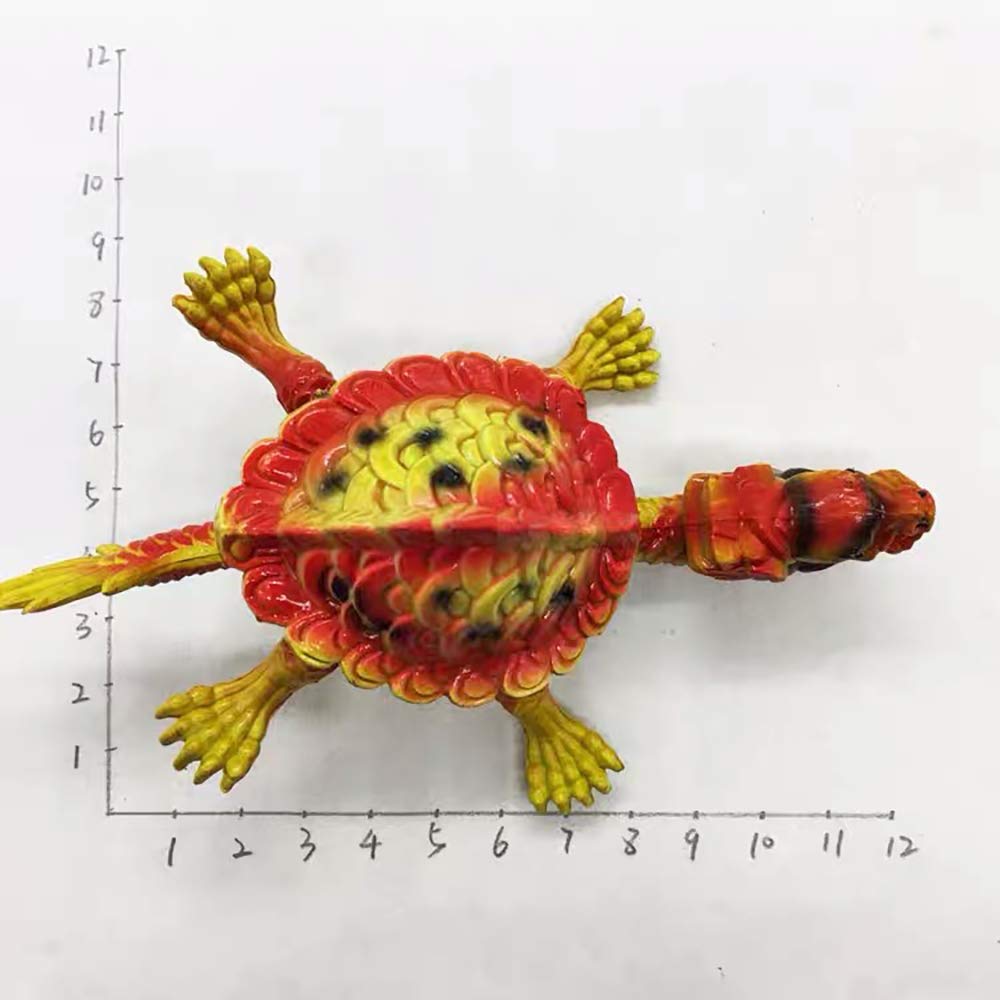 Wedare Magnete Frigorifero 3D Polipo Rosso | Souvenir Di Viaggio 10x11 Cm, Plastica Ecologica, Regalo Originale Per Casa E Cucina