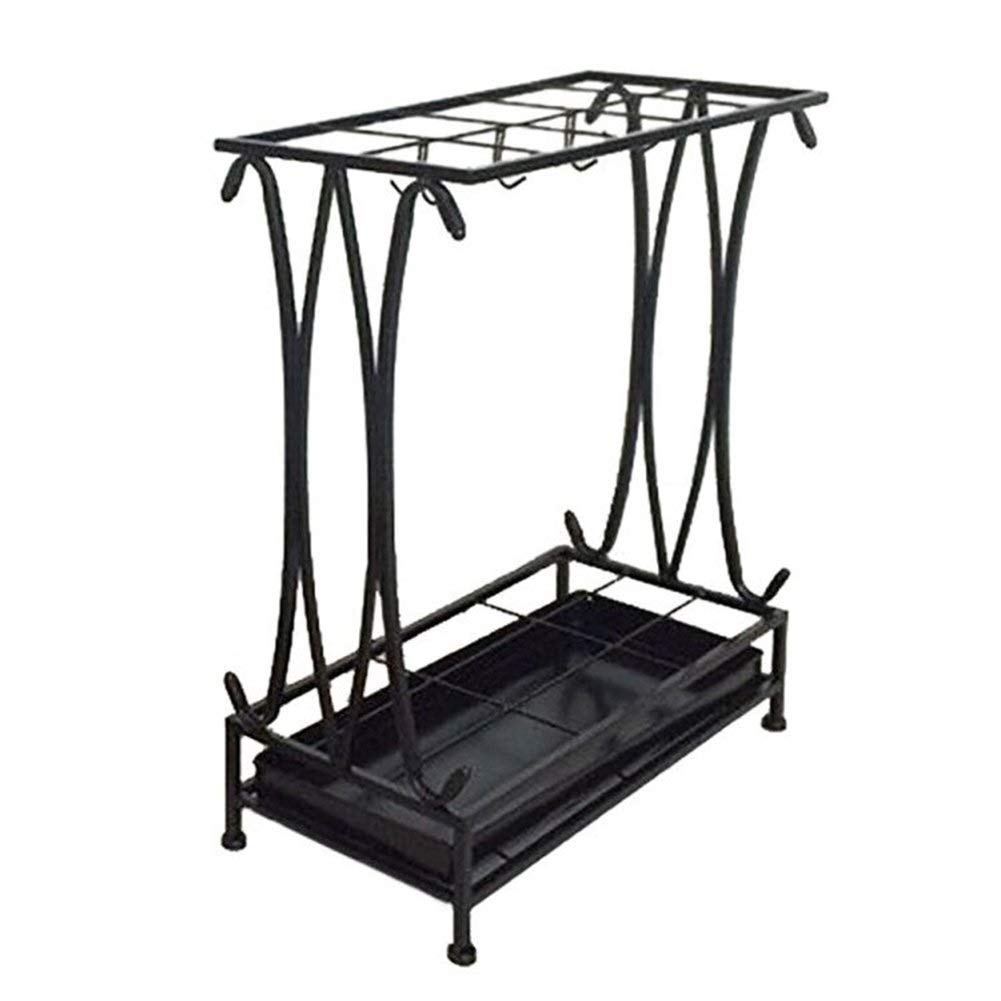 Porte-parapluie fer art au design élégant pour réception et bureau
