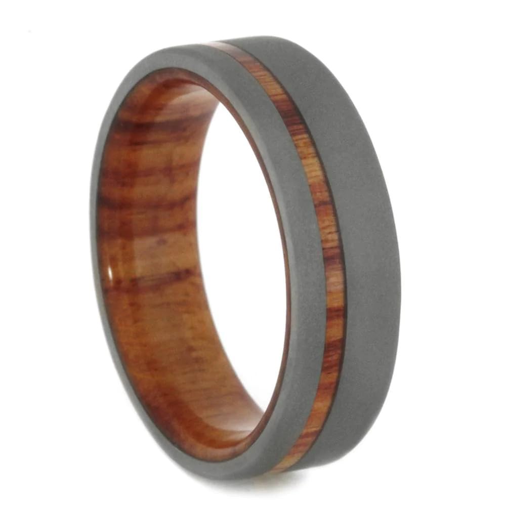 Jewelry by JohanTulipwood & Sandblasted Titanium Ring
