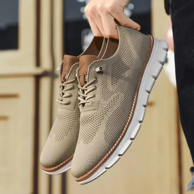 UrbanFit – Sneakers UltraConfort Chaussures décontractées en Maille pour Homme - Légères, Respirantes et élégantes - Confort pour la Marche - pour Affaires et Ville