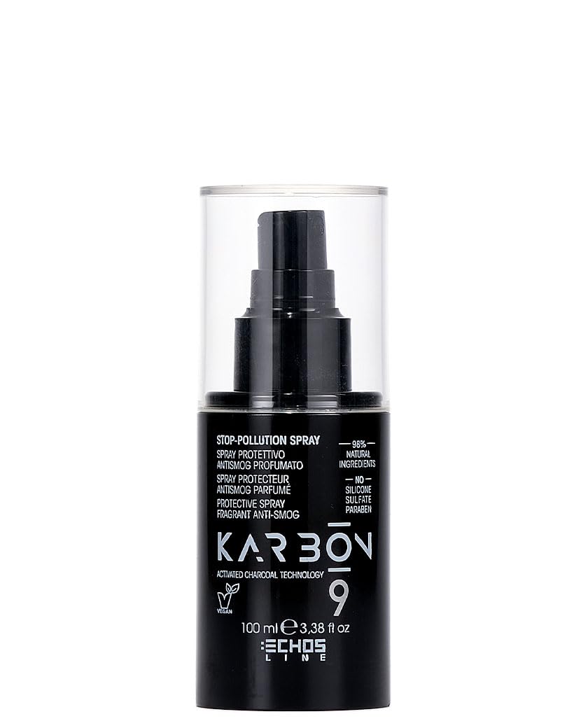 Echosline Karbon 9 Stop Pollution Spray – Spray Protettivo Antismog Profumato - 100 ml
