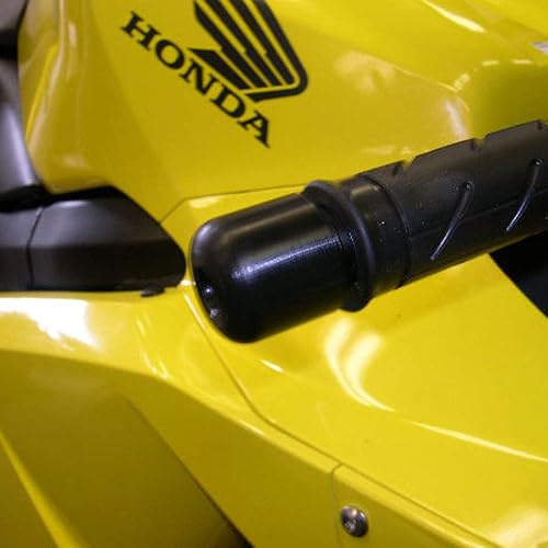 Miniatura 2 de Shogun Honda CBR600RR CBR1000RR CBR929RR CBR954RR RC51 F2 F3 F4 F4I CBR600F extremos de barra negros - Deslizadores - 725-1309 - Fabricado en los