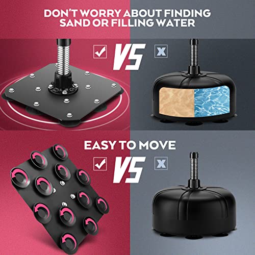 Hicient Reflex Bag Free Standing Punching Bag Adjustable Height Boxing Bag Speed Punching Bags For Adults & Kids (Us Stock) (Dark) #TOP4