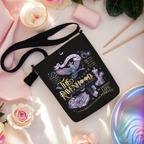 Lywjyb Birdgot Dark Romance Book Crossbody Bag Romance Reader Bookish Gift Reader Reading Merch4