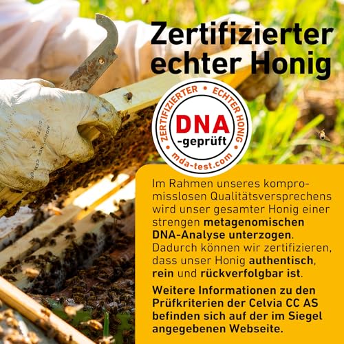 Reiner, wilder, natürlicher, roher Honig, 1 kg, ungefiltert, natürlicher Honig aus dem Ostseewald in Estland, nachhaltig geerntet mit 100% grüner Energie