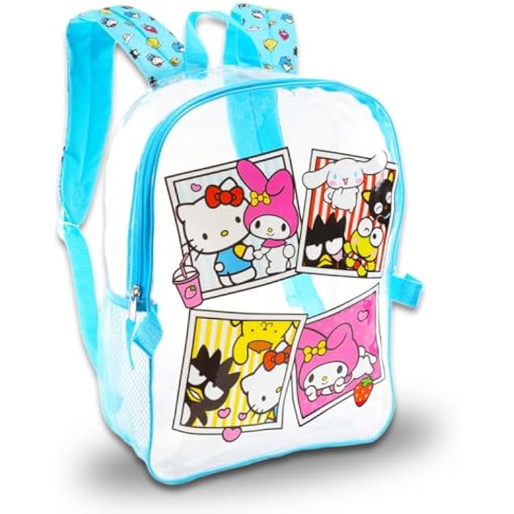 Clear Hello Kitty Clear Backpack with Lunch Box - Brunei | Ubuy