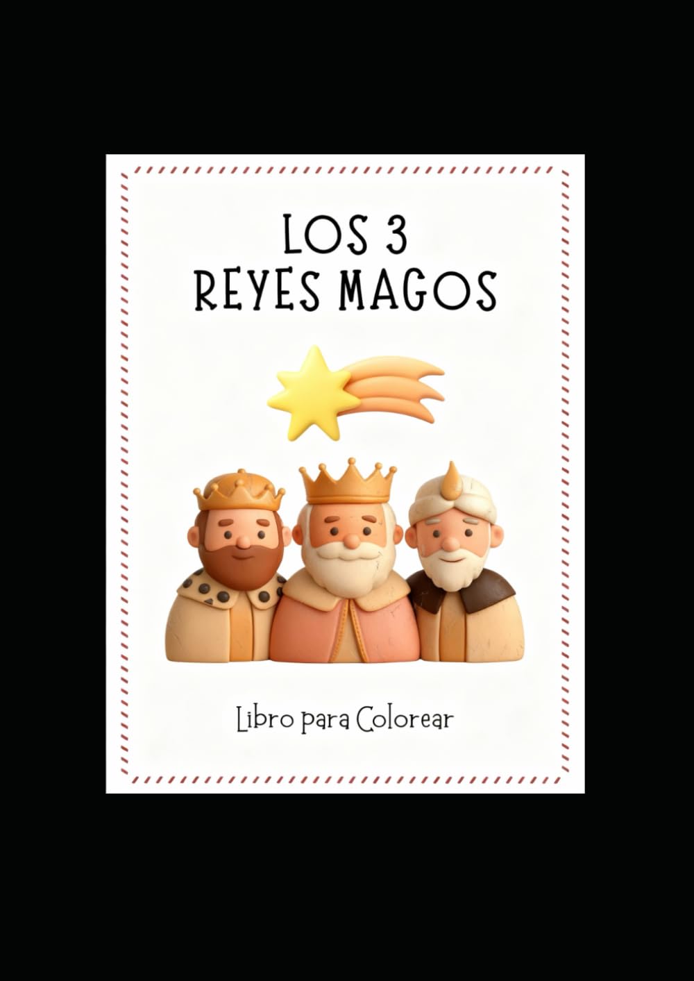 Los reyes magos: Libro para colorear