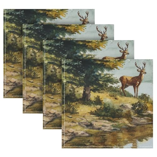 Set de 4 Servilletas de Tela ALAZA de 20 x 20 pulgadas miniatura 5