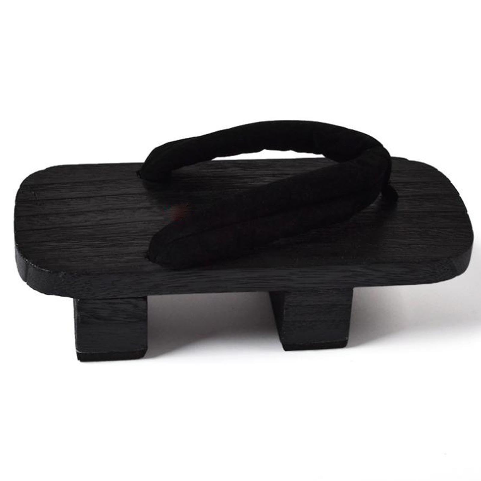 Japanese Wooden Clogs Japanese Style Japan Shoes Geta for Daily Beach Travel 40 Black|Clothing, Shoes & Accessories | Men's Shoes |Slippers|1 Pair Japanese Wooden Clogs with Tabi Socks-image-27