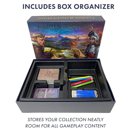 Cartographers Heroes Collector's Edition juego de mesa miniatura 5