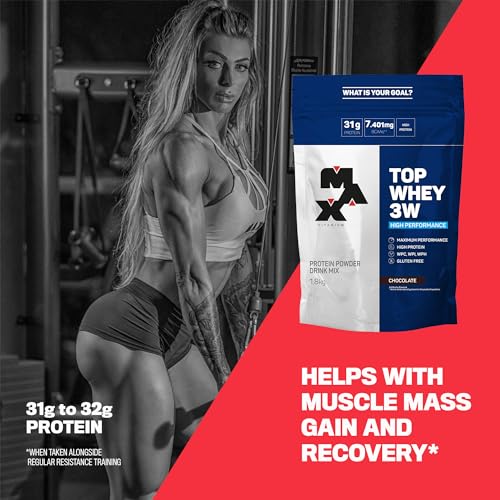 Max Titanium Top Whey 3W + Performance Refil 1 8Kg Chocolate V01