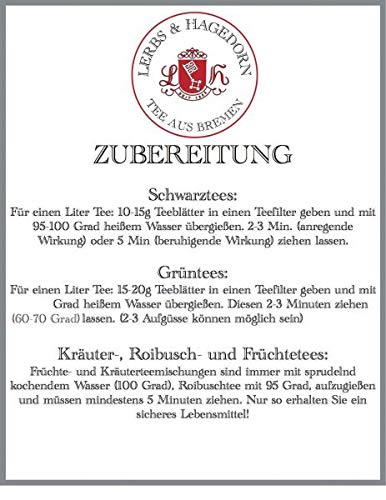 Lerbs & Hagedorn, Oolong herbata Oolong kwiat Azji | korzenny kwiatowy smak 1 kg (ok. 81 l) z zieloną herbatą, pąkami róży, rumiankiem rzymskim