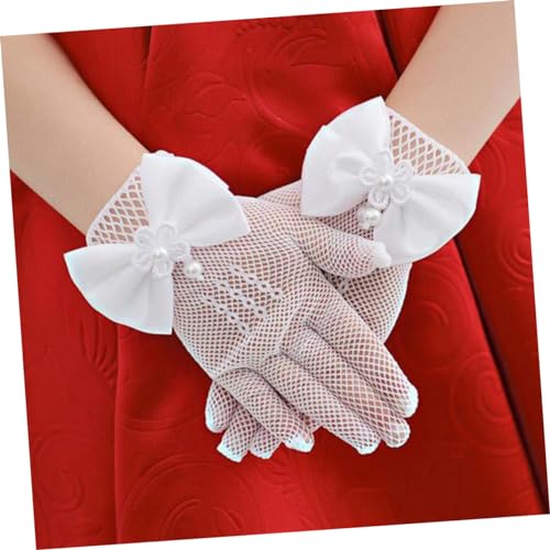 Boys and Girls Stage Performance Gloves White Gloves for Boys Little Girls Led Fingerless Cosplay Accessories4